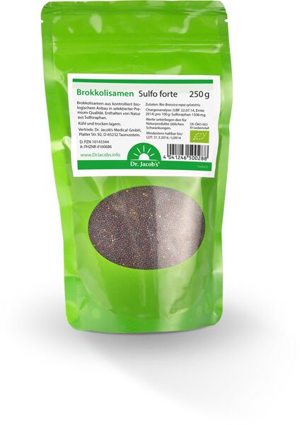 Dr. Jacob's Broccoli Seeds Sulfoforte Bio 250 g