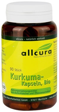 Allcura CURCUMA BIO 600mg 90 capsules