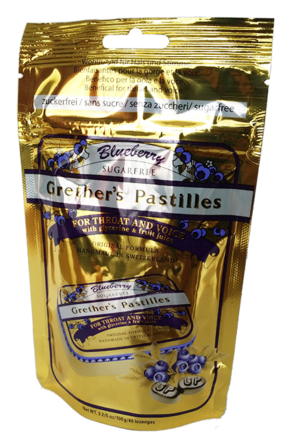Grether's Pastilles Blueberry Sugar Free 100 g