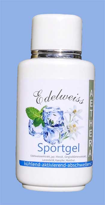 Aethera Edelweiss Sports Gel 200 ml