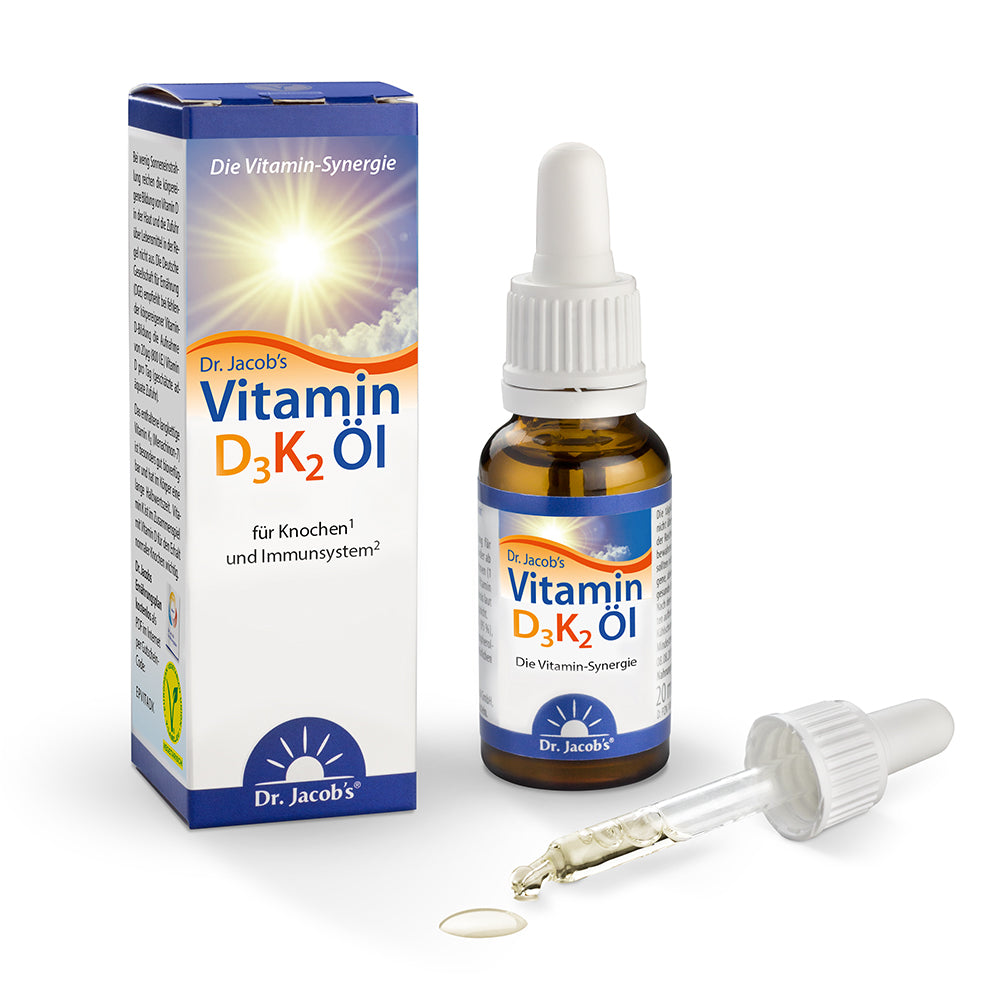 Dr. Jacob's Vitamin D3K2 Oil 20 ml