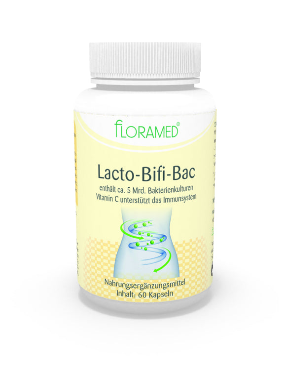Floramed Lacto-Bifi-Bac 60 Capsules