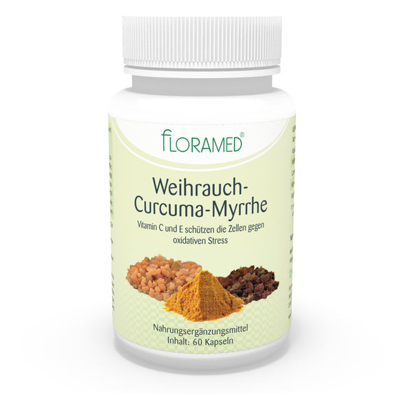 Floramed Frankincense-Curcuma-Myrrh 60 Capsules