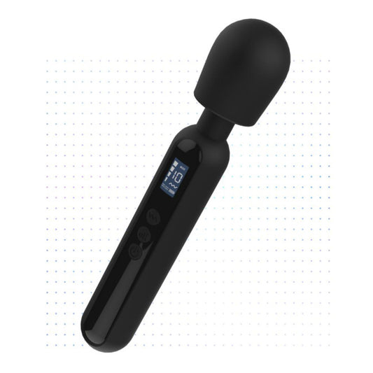 Blacq Digital Wand Vibrator Black
