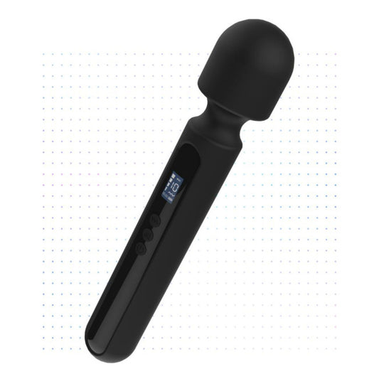 Blacq Digital Super Wand Vibrator Black