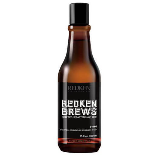 Redken 3-in-1 Brews: Shampoo, Conditioner and Body Wash 300 ml