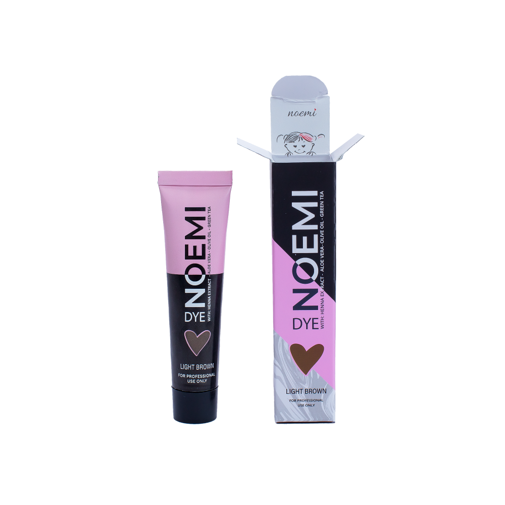 NOEMI eyelash and eyebrow dye Light brown, 15 ml