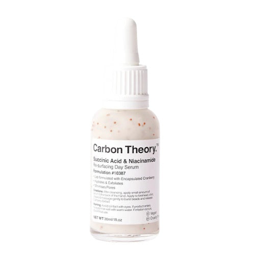 Carbon Theory Succinic Acid & Niacinamide Re-surfacing Day Serum 30 ml