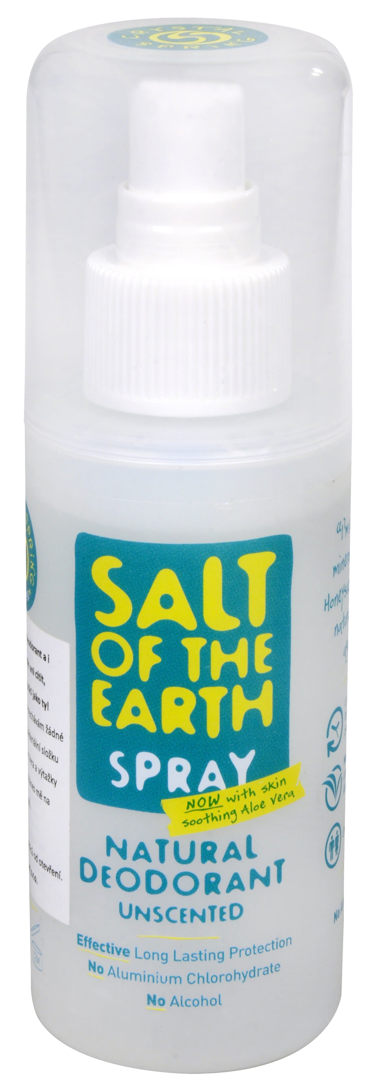 Salt Of The Earth Natural Deodorant Unscented Spray 100 ml