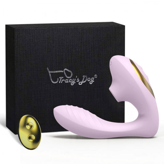 Tracy's Dog OG 3 Clitoral Sucking & G-Spot Vibrator Purple  My Dr. XM