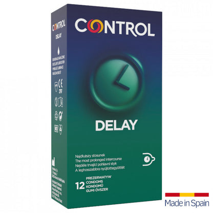 Control Delay Condoms 12-pack