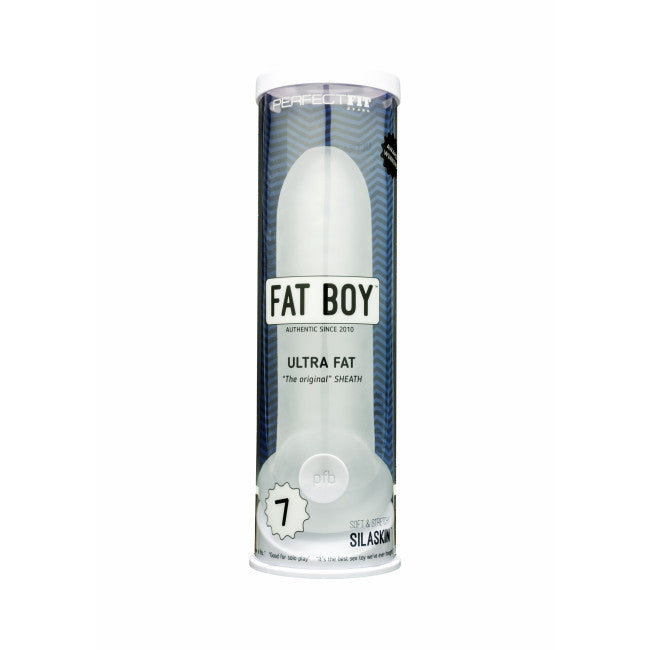 Perfect Fit Fat Boy Original Ultra Fat 7 Inch Clear
