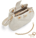 ALDO Women's handbag Tafarn White