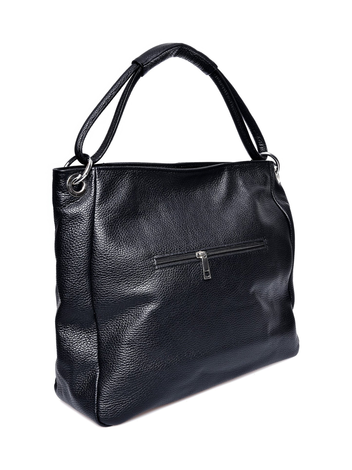 Anna Luchini Women's leather handbag Black