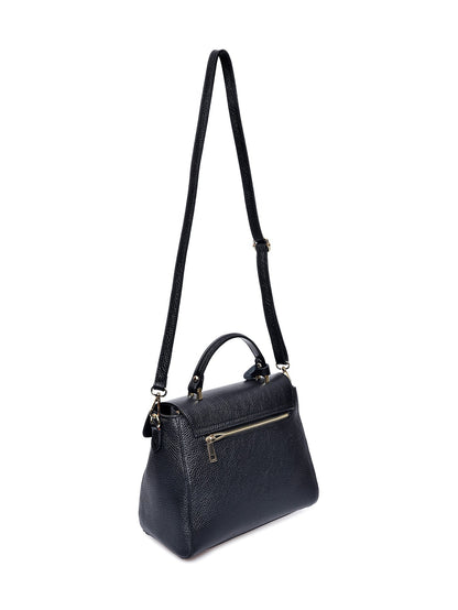 Anna Luchini Women's leather handbag Black