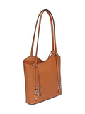 Anna Luchini Women's leather handbag Brown