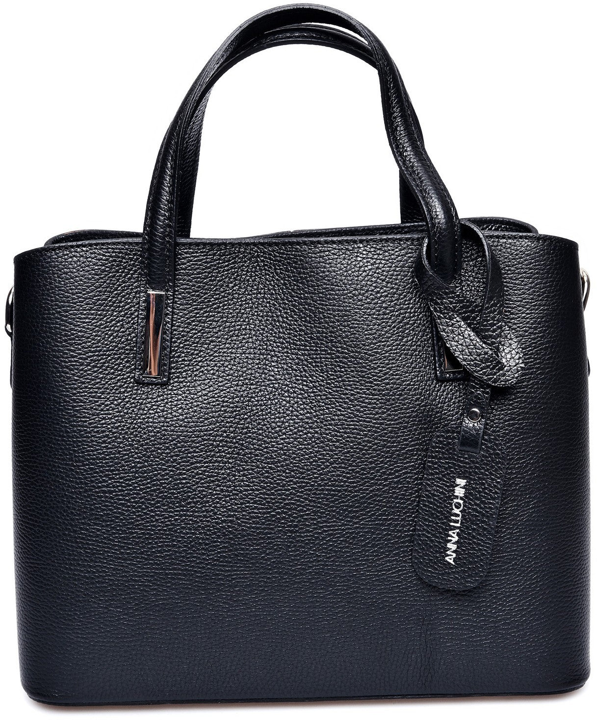 Anna Luchini Women's leather handbag Black