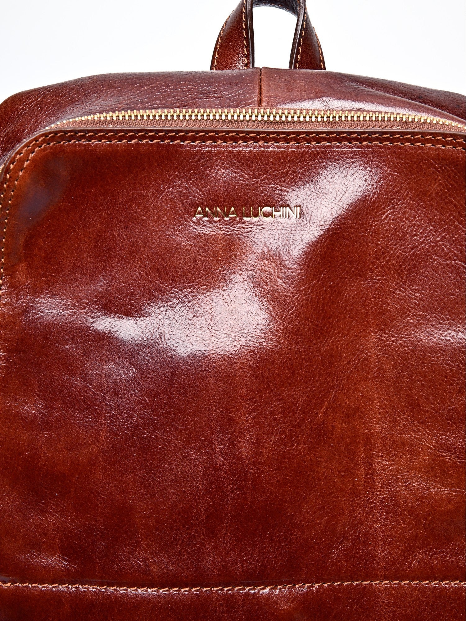 annmuu leather backpack Anna Luchini Women's leather backpack Brown – My Dr. XM