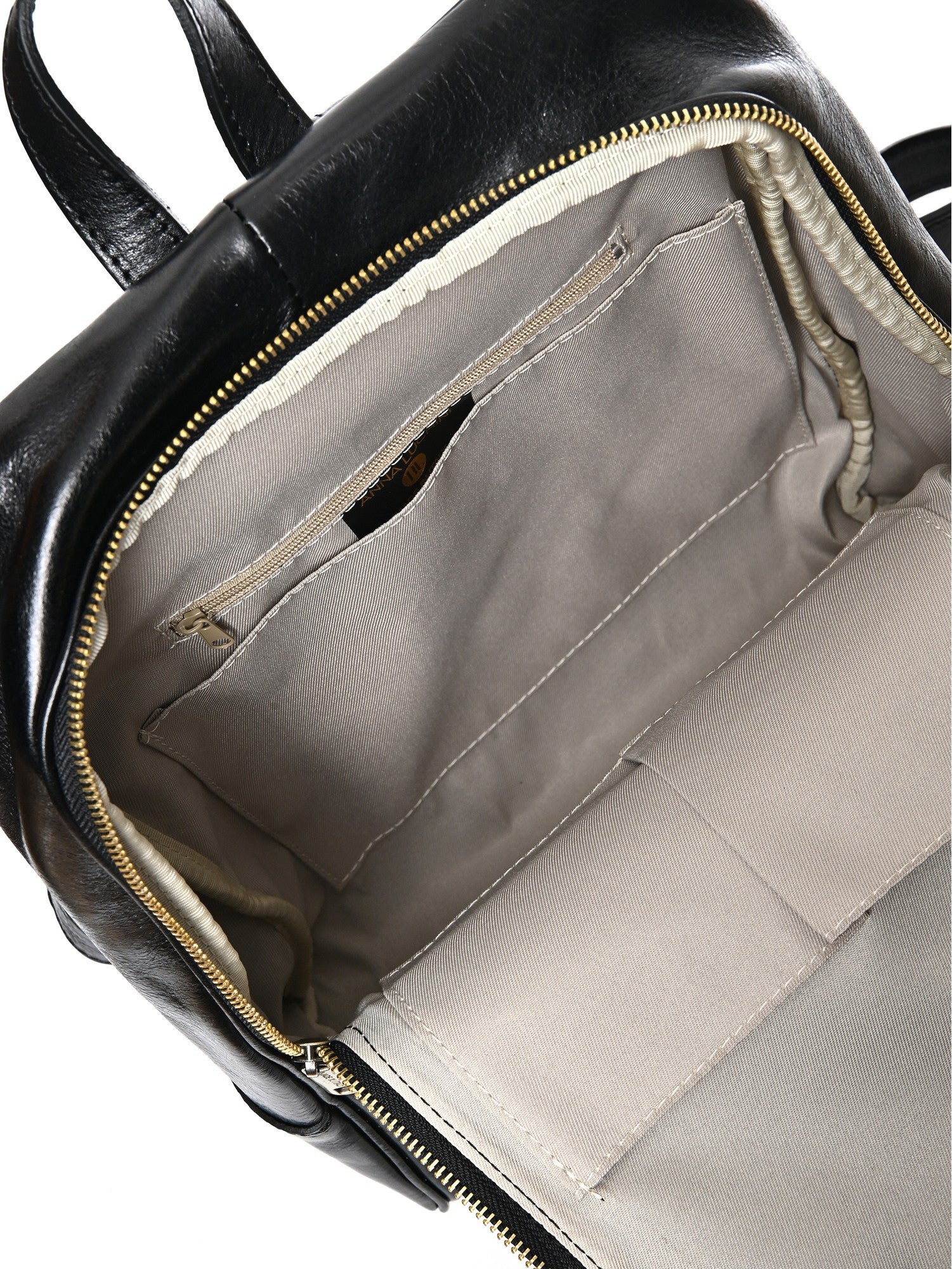 Anna Luchini Women's leather backpack Black – My Dr. XM