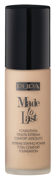 PUPA Milano SPF 10 Made To Last Total Comfort Foundation 30 ml