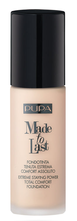 PUPA Milano SPF 10 Made To Last Total Comfort Foundation 30 ml