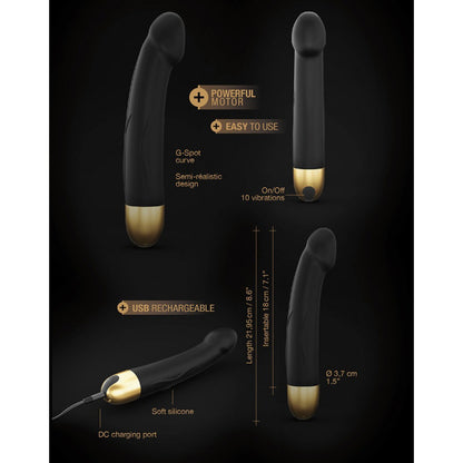 Dorcel Real Vibration M 2.0 Black-Gold