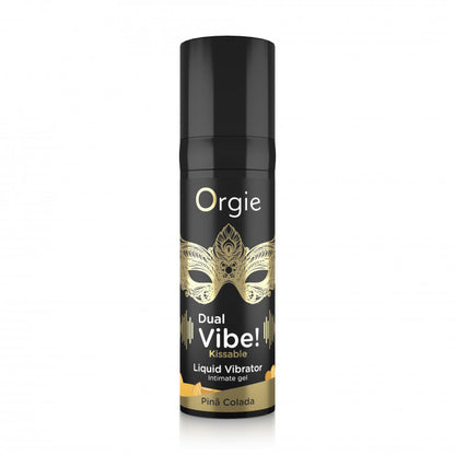 Orgie Dual Vibe! Kissable Liquid Vibrator Pina Colada 15ml