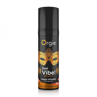 Orgie Dual Vibe! Kissable Liquid Vibrator Sex on the Beach 15ml