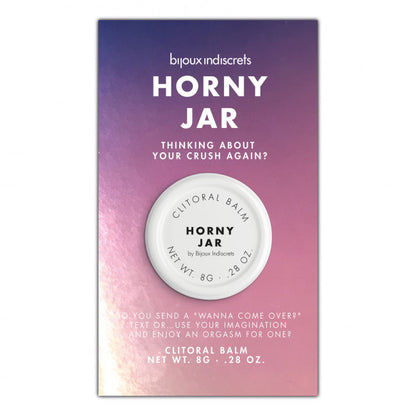 Bijoux Indiscrets Clitoral Balm Horny Jar 8g