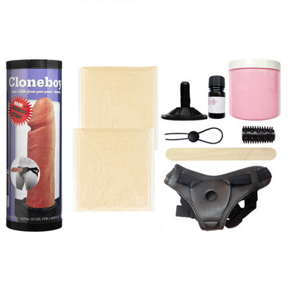Cloneboy Dildo & Harness Strap Penis Copy Kit