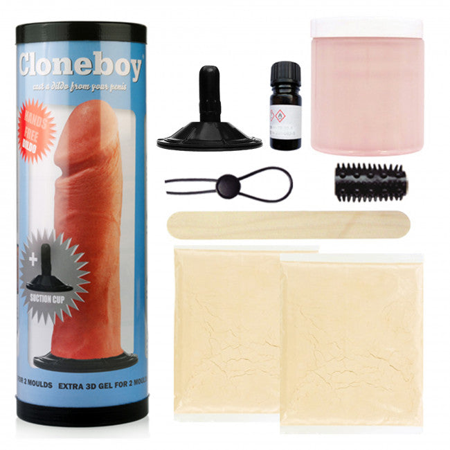Cloneboy Dildo & Suction Cap Penis Vibrating Copy Kit