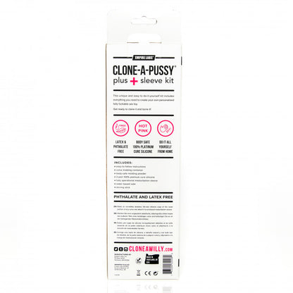 Clone A Pussy Plus Sleeve Kit Hot Pink