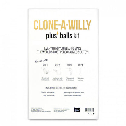 Clone A Willy Kit Including Balls Nude