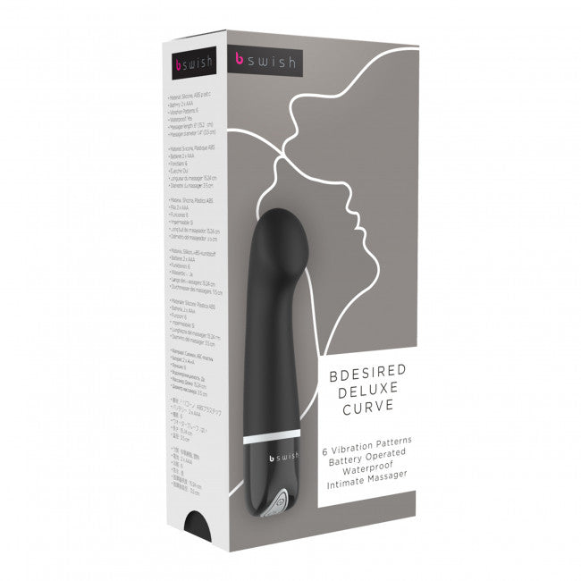 Bswish bdesired Deluxe Curve Vibrator Black