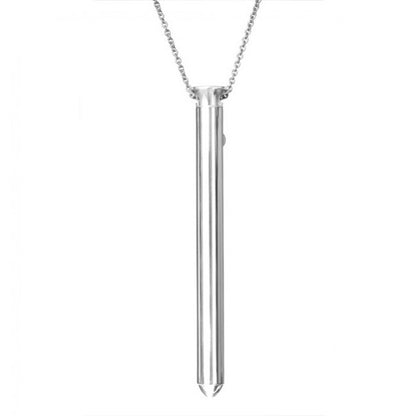 Crave Vesper Vibrator Necklace Silver