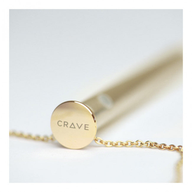 Crave Vesper Vibrator Necklace Gold