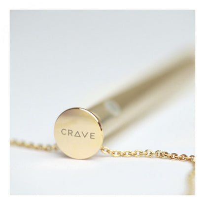 Crave Vesper Vibrator Necklace Gold