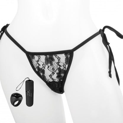 The Screaming O Remote Control Panty Vibe Set Black