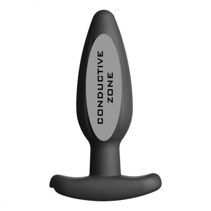 ElectraStim Silicone Noir Rocker Medium Butt Plug