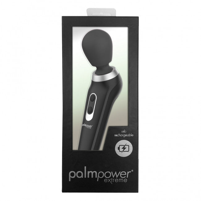 PalmPower Extreme Wand Massager Black
