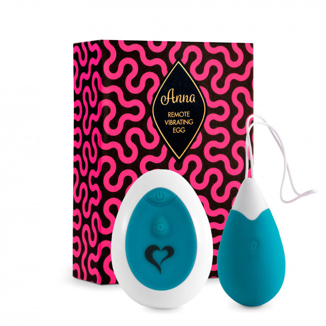FeelzToys Anna Vibrating Egg Remote Deep Green