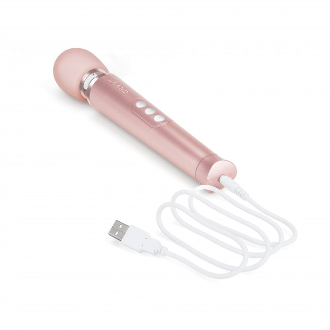 Le Wand Petite Rechargeable Vibrating Massager Rose Gold