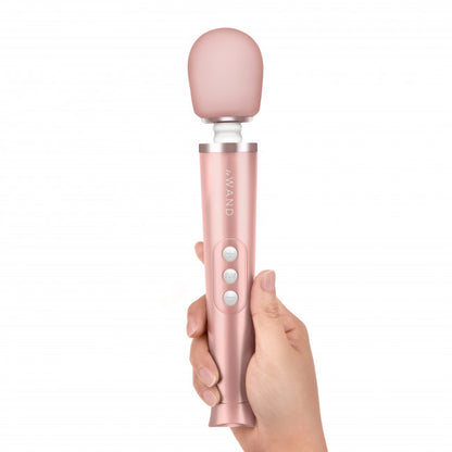 Le Wand Petite Rechargeable Vibrating Massager Rose Gold