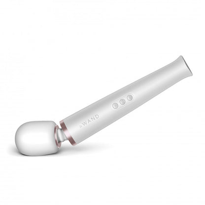 Le Wand Rechargeable Massager - Luxury Massage Head Pearl White