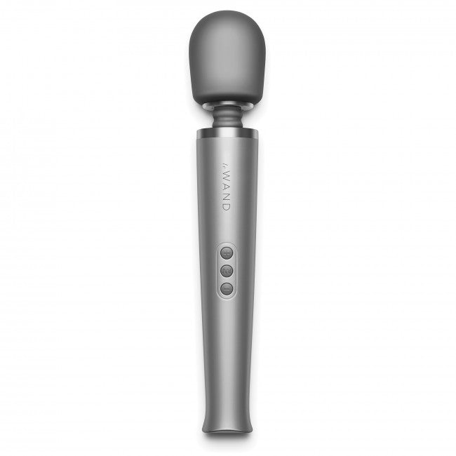 Le Wand Rechargeable Massager - Luxury Massage Head Grey