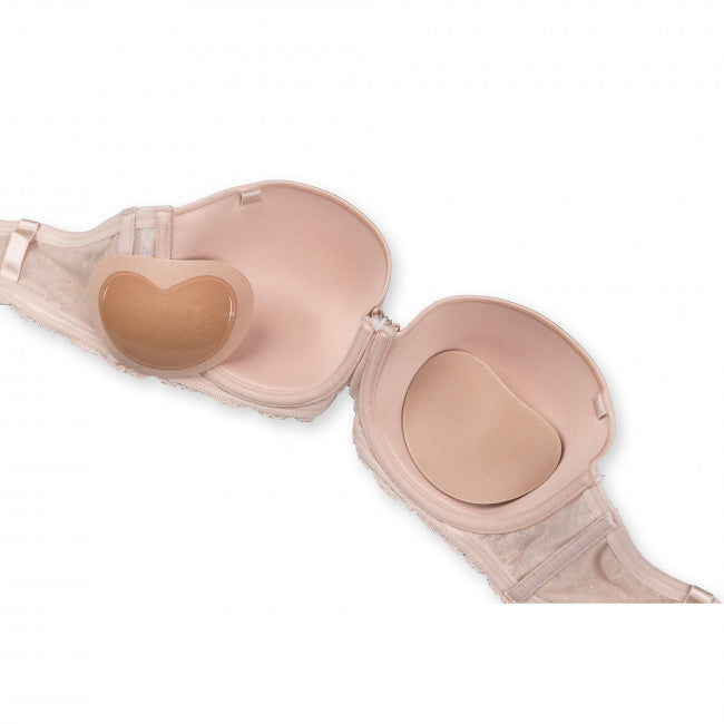 Bye Bra Adhesive Push-Up Pads Nude