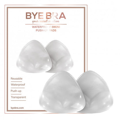 Bye Bra Waterproof Bikini Push-up Pads, Clear