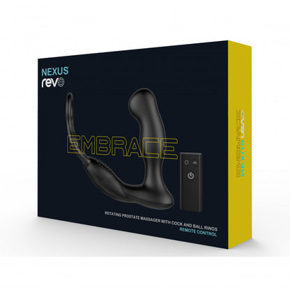 Nexus Revo Embrace Waterproof Remote Control Rotating Prostate Stimulator