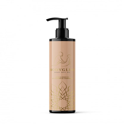 BodyGliss Massage Collection Silky Soft Oil Strawberry & Champagne 150ml