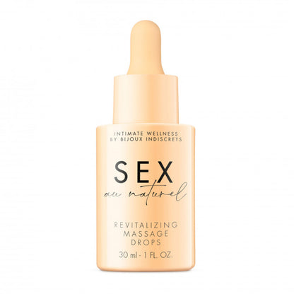 Bijoux Indiscrets Sex Au Naturel Revitalizing Massage Drops 30ml